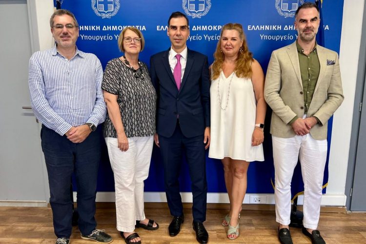 Συνάντηση της Ένωσης Ασθενών Ελλάδας με τον Υφυπουργό Υγείας Μάριο Θεμιστοκλέους