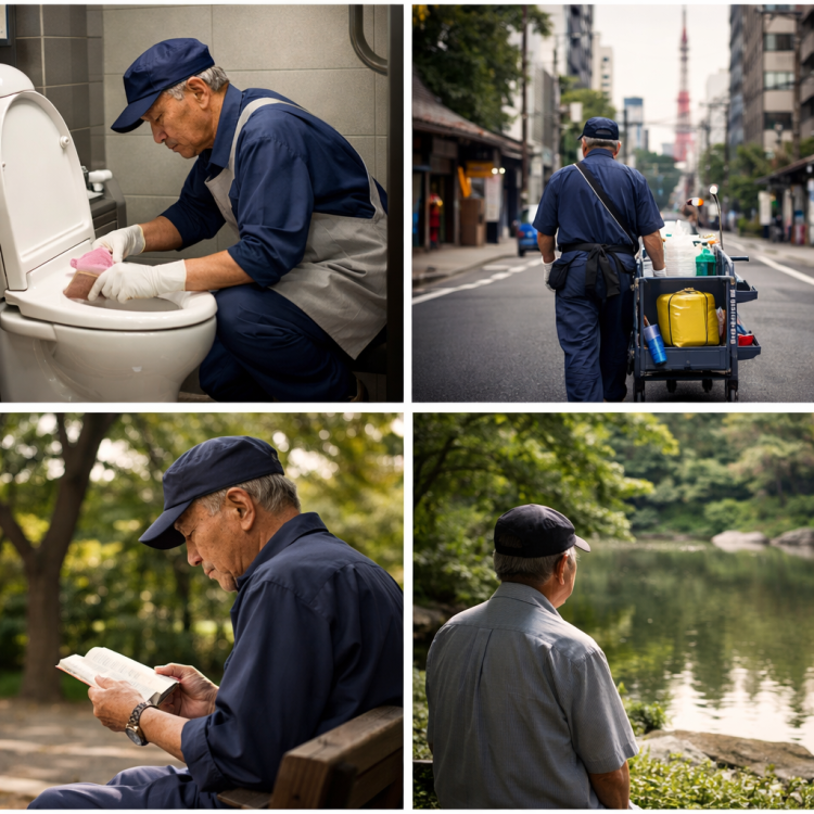 Ο Ιάπωνας που καθάριζε δημόσιες τουαλέτες και έγινε σύμβολο αξιοπρέπειας